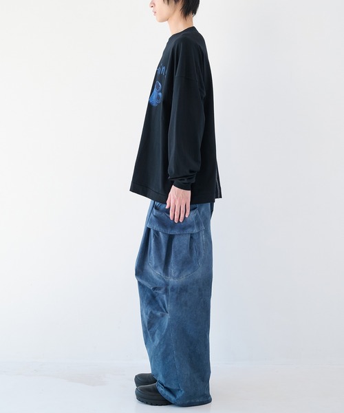 SHINYAKOZUKA(シンヤコヅカ)の「【SHINYAKOZUKA/シンヤコズカ】MORNING SPECIAL(Tシャツ/カットソー・メンズ・ブラック/ホワイト・M/L)」の12枚目の写真