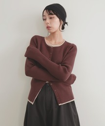 バイカラー」に該当するカーディガン/ボレロファッション通販