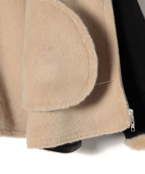 フェイク ムートン ジップ コート（ムートンコート）｜SHIPS（シップス