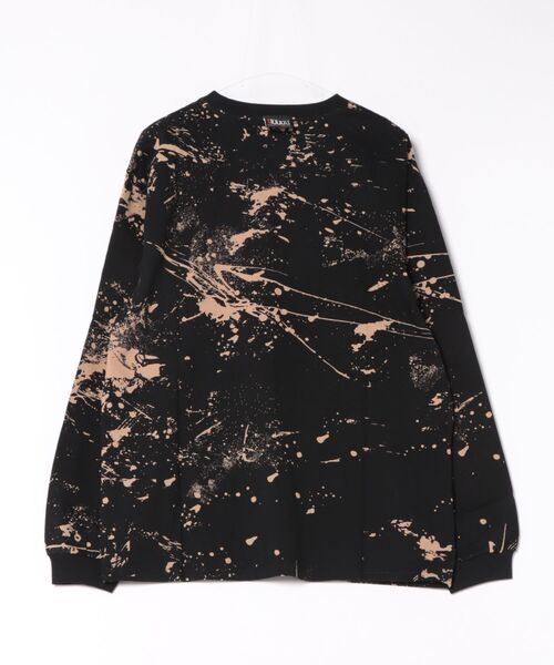 BACKSTAGE PASS（バックステージパス）の「BONZO LS(ボンゾ エルエス)ビッグシルエット クルーネック プリント ロンT（Tシャツ/カットソー・メンズ・ブラック/ダークグレー・FREE）」の14枚目の写真