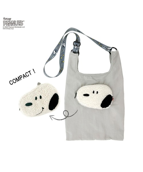 ROOTOTE(ルートート)の「ルートート / IP.ルーショッパーミッド.ピーナッツ-0P(ショルダーバッグ・レディース・ブルー系その他/グレー系その他/ブラウン系その他/ブラック系その他・FREE)」の2枚目の写真