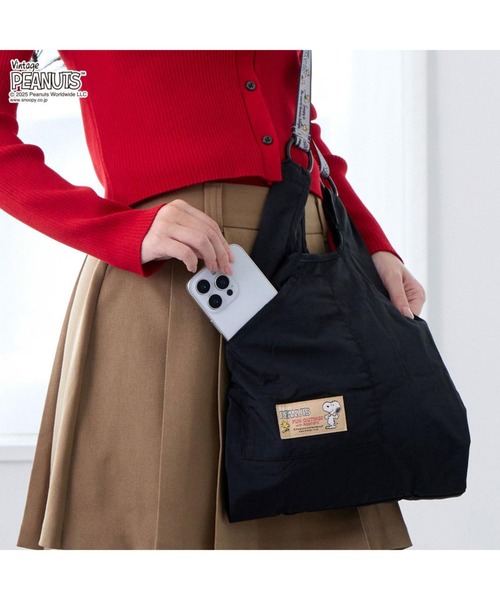 ROOTOTE(ルートート)の「ルートート / IP.ルーショッパーミッド.ピーナッツ-0P(ショルダーバッグ・レディース・ブルー系その他/グレー系その他/ブラウン系その他/ブラック系その他・FREE)」の10枚目の写真