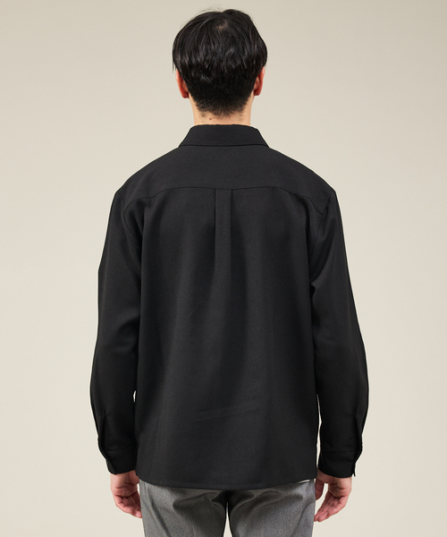 ABAHOUSE GRAY（アバハウスグレイ）の「アムンゼン レギュラーカラー 長袖シャツ（シャツ/ブラウス・メンズ・モカ/ブラック/グレイッシュベージュ/ボルドー・46/50/48）」の7枚目の写真