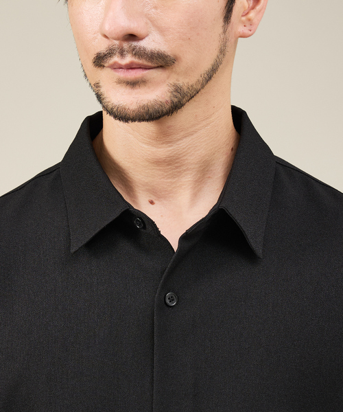 ABAHOUSE GRAY（アバハウスグレイ）の「アムンゼン レギュラーカラー 長袖シャツ（シャツ/ブラウス・メンズ・モカ/ブラック/グレイッシュベージュ/ボルドー・46/50/48）」の8枚目の写真