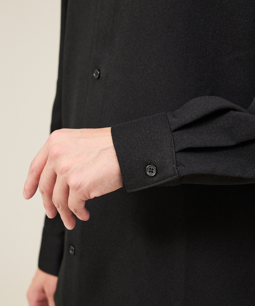 ABAHOUSE GRAY（アバハウスグレイ）の「アムンゼン レギュラーカラー 長袖シャツ（シャツ/ブラウス・メンズ・モカ/ブラック/グレイッシュベージュ/ボルドー・46/50/48）」の10枚目の写真