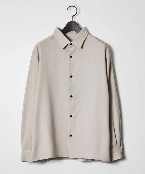 ABAHOUSE GRAY（アバハウスグレイ）の「アムンゼン レギュラーカラー 長袖シャツ（シャツ/ブラウス・メンズ・モカ/ブラック/グレイッシュベージュ/ボルドー・46/50/48）」の17枚目の写真