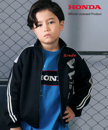 nexchic（ネクシック）の「【Hondaｘnexchic】ロゴプリント天竺長袖Tシャツ(110~150cm)（Tシャツ/カットソー・キッズ）」