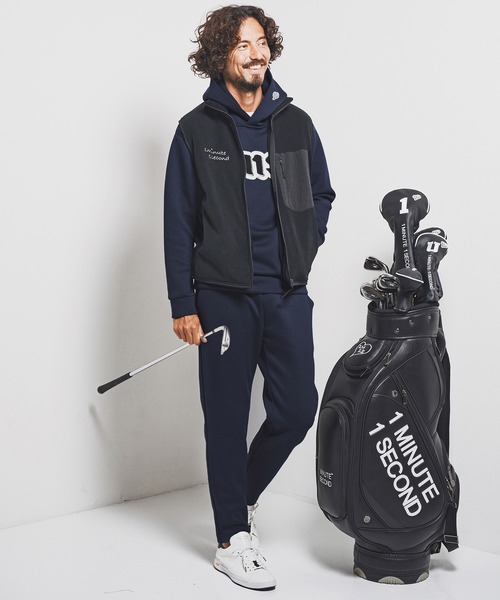 1minute 1second(ワンミニットワンセカンド)の「mpa3958-cardboard hoodie with 1M1S chenille embroidered patch パーカー(1M25F230)(パーカー・メンズ・ネイビー/トップグレー/ブラック・XL/L/M/S)」の15枚目の写真