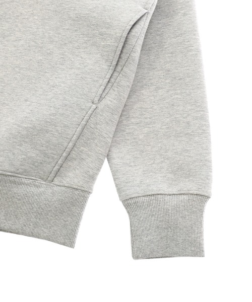 Manhattan Portage（マンハッタンポーテージ）の「Double Knit Hoodie(Women’s)（パーカー・レディース・ヘザーグレー/ブラック・FREE）」の5枚目の写真