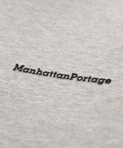 Manhattan Portage（マンハッタンポーテージ）の「Double Knit Hoodie(Women’s)（パーカー・レディース・ヘザーグレー/ブラック・FREE）」の8枚目の写真