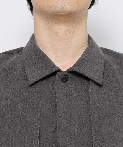 HARE（ハレ）の「【SET UP対応】ダブルウィーブフラシコードシャツ(HARE)（シャツ/ブラウス・メンズ・ブルー/グレー/ブラック・FREE）」の22枚目の写真
