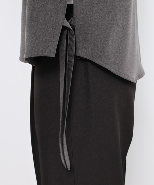 HARE（ハレ）の「【SET UP対応】ダブルウィーブフラシコードシャツ(HARE)（シャツ/ブラウス・メンズ・ブルー/グレー/ブラック・FREE）」の18枚目の写真