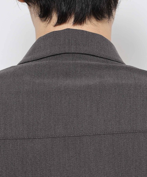 HARE（ハレ）の「【SET UP対応】ダブルウィーブフラシコードシャツ(HARE)（シャツ/ブラウス・メンズ・ブルー/グレー/ブラック・FREE）」の11枚目の写真