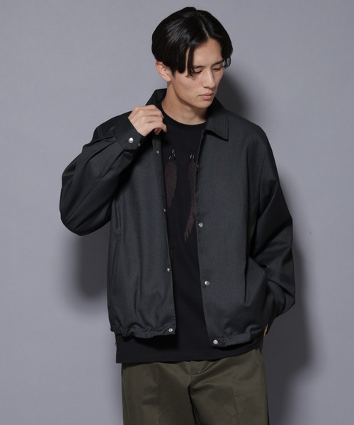 売り切り！新品未着用コーチブルゾンコートブラック STYLEMIXER（スタイルミキサー） ブルゾン アウター スタンドカラー