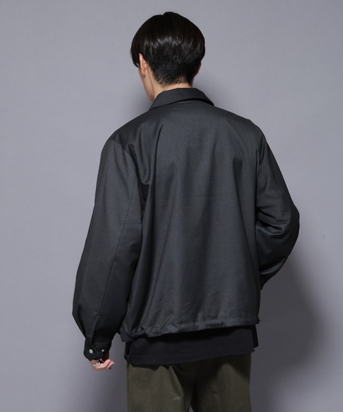 DELEGANTE エアリーサキソニーコーチジャケット（ブルゾン）｜NANO