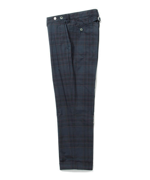 BEAMS PLUS（ビームスプラス）の「◇BEAMS PLUS / ダークプラッズ クロップドパンツ（スラックス・メンズ・グレー/ネイビー・X-SMALL/MEDIUM/SMALL/LARGE/X-LARGE）」の6枚目の写真