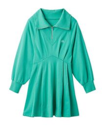 FURFUR | ハーフジップスウェットミニワンピース(ワンピース)