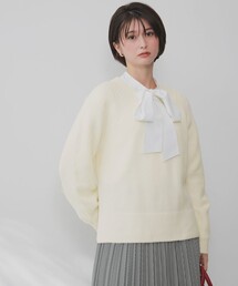 ボートネックAir ニット
