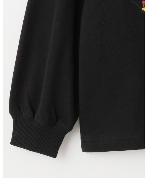 X-girl Stages（エックスガールステージス）の「【DISNEY】ミッキー&フレンズ/長袖Tシャツ（Tシャツ/カットソー・キッズ・ブラック/ホワイト・110cm/120cm/130cm/140cm/90cm/100cm）」の12枚目の写真