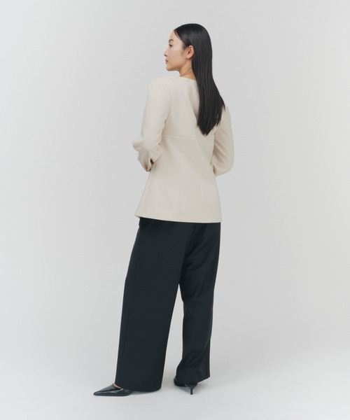 THINGS THAT MATTER(シングス ザット マター)の「PRE-SENT BUSTIER SHIRTS / プレゼント ビスチェ シャツ(シャツ/ブラウス・レディース・アイボリー・FREE)」の19枚目の写真