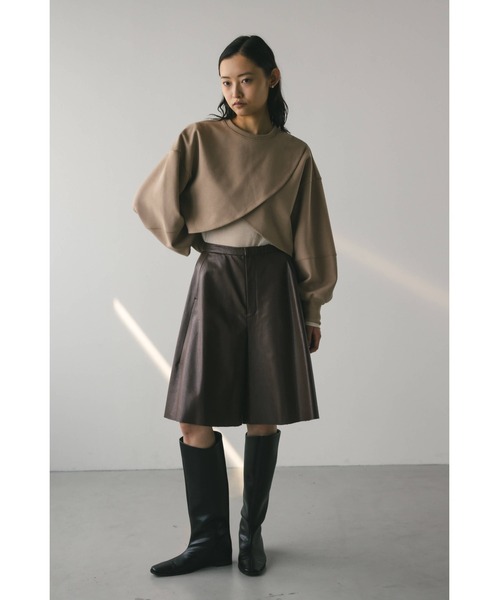 2WAYクロスダンボールトップ（Tシャツ/カットソー）｜STYLEMIXER