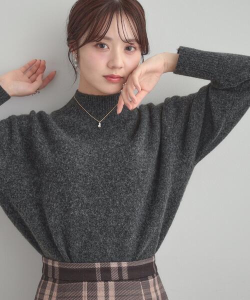 5色展開】やわらかヤクライクニット（ニット/セーター）｜couture