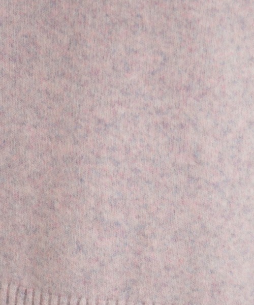 couture brooch（クチュールブローチ）の「【5色展開】やわらかヤクライクニット（ニット/セーター・レディース・アイボリー/パープル/サックスブルー/ベビーピンク/チャコールグレー・38/42/36）」の13枚目の写真