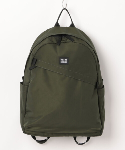 BEAMS DESIGN（ビームス デザイン）の「BEAMSDESIGN（ビームスデザイン）Diagonal　バックパック（バックパック/リュック・メンズ・ブラック/カーキ/オリーブ/ネイビー・FREE）」の4枚目の写真
