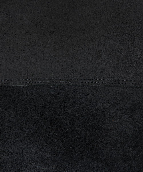 Butler Verner Sails(バトラーヴァーナーセイルス)の「Butler Verner Sails バトラーバーナーセイルズ / オイル加工レザートートバッグ 日本製 牛革 / JI-3016(トートバッグ・メンズ・ブラック/タン・FREE)」の14枚目の写真