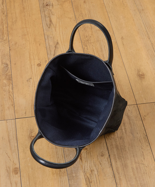 Butler Verner Sails(バトラーヴァーナーセイルス)の「Butler Verner Sails バトラーバーナーセイルズ / オイル加工レザートートバッグ 日本製 牛革 / JI-3016(トートバッグ・メンズ・ブラック/タン・FREE)」の16枚目の写真