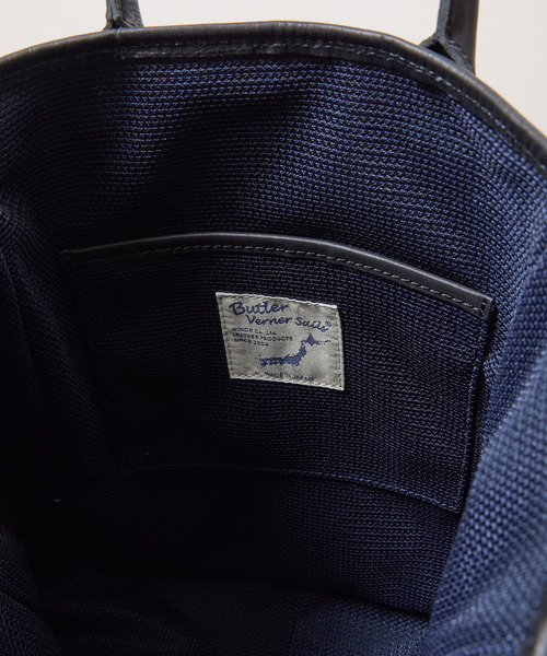 Butler Verner Sails(バトラーヴァーナーセイルス)の「Butler Verner Sails バトラーバーナーセイルズ / オイル加工レザートートバッグ 日本製 牛革 / JI-3016(トートバッグ・メンズ・ブラック/タン・FREE)」の17枚目の写真