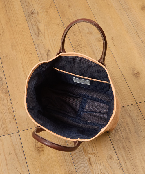 Butler Verner Sails(バトラーヴァーナーセイルス)の「Butler Verner Sails バトラーバーナーセイルズ / オイル加工レザートートバッグ 日本製 牛革 / JI-3016(トートバッグ・メンズ・ブラック/タン・FREE)」の20枚目の写真