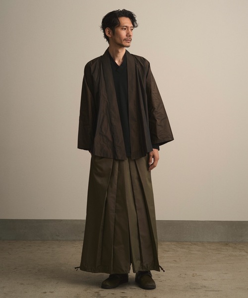 和ROBE（ワローブ）の「和ROBE / FIELD EASY HAKAMA（その他パンツ・メンズ・カーキ・2/3）」の3枚目の写真