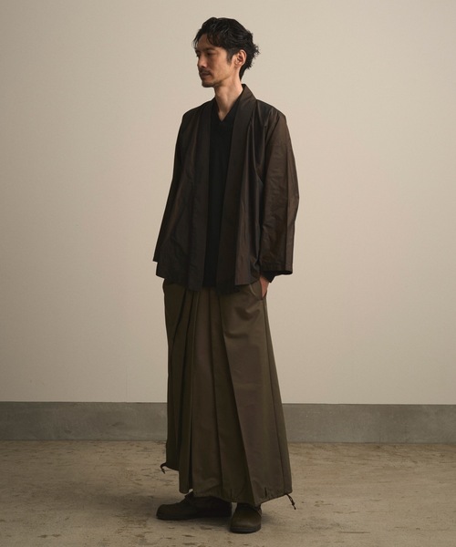 和ROBE（ワローブ）の「和ROBE / FIELD EASY HAKAMA（その他パンツ・メンズ・カーキ・2/3）」の4枚目の写真