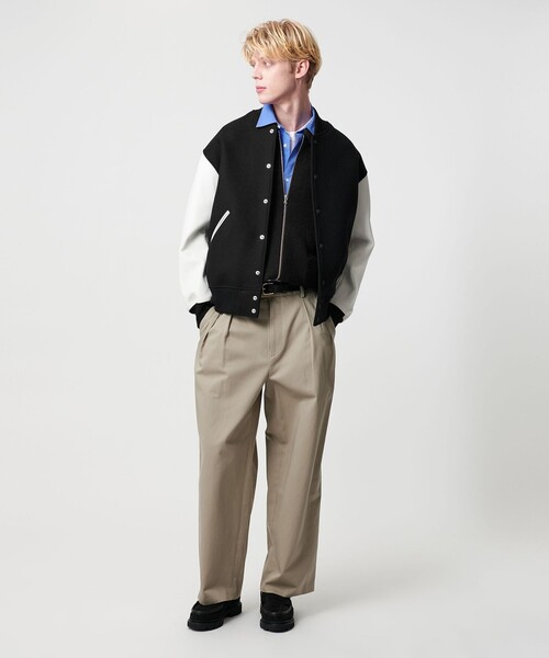 BEAUTY&YOUTH UNITED ARROWS（ビューティーアンドユースユナイテッドアローズ）の「HI-LINE エレガント バーシティ ジャケット（その他アウター・メンズ・ネイビー/ブラック・L/M/S）」の7枚目の写真