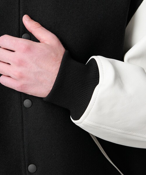 BEAUTY&YOUTH UNITED ARROWS（ビューティーアンドユースユナイテッドアローズ）の「HI-LINE エレガント バーシティ ジャケット（その他アウター・メンズ・ネイビー/ブラック・L/M/S）」の15枚目の写真