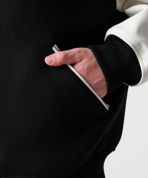 BEAUTY&YOUTH UNITED ARROWS（ビューティーアンドユースユナイテッドアローズ）の「HI-LINE エレガント バーシティ ジャケット（その他アウター・メンズ・ネイビー/ブラック・L/M/S）」の17枚目の写真