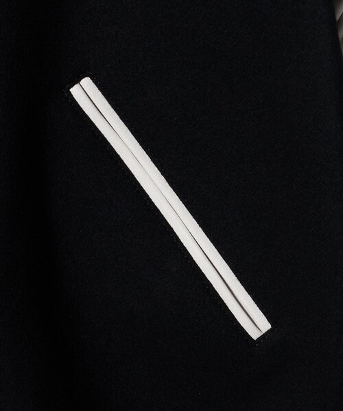 BEAUTY&YOUTH UNITED ARROWS（ビューティーアンドユースユナイテッドアローズ）の「HI-LINE エレガント バーシティ ジャケット（その他アウター・メンズ・ネイビー/ブラック・L/M/S）」の22枚目の写真