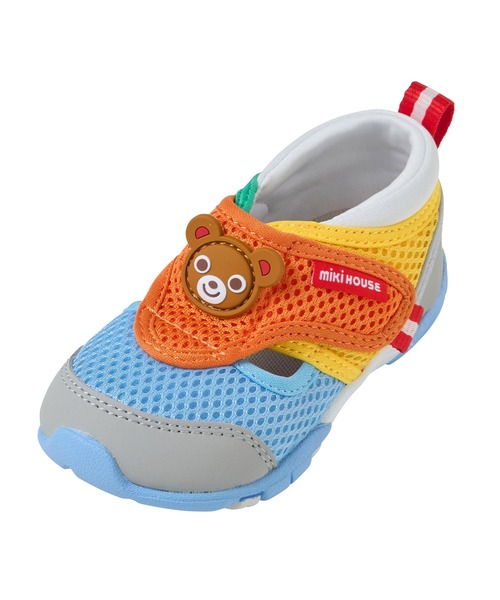 MIKI HOUSE(ミキハウス)の「ダブルラッセル セカンドベビーシューズ(スニーカー・キッズ・ピンク/マルチ・13cm/14.5cm/15cm/15.5cm/13.5cm/14cm)」の20枚目の写真