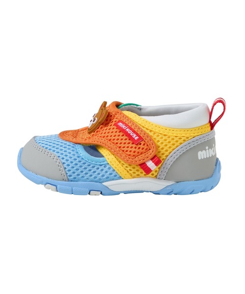 MIKI HOUSE(ミキハウス)の「ダブルラッセル セカンドベビーシューズ(スニーカー・キッズ・ピンク/マルチ・13cm/14.5cm/15cm/15.5cm/13.5cm/14cm)」の21枚目の写真