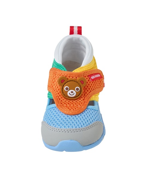 MIKI HOUSE(ミキハウス)の「ダブルラッセル セカンドベビーシューズ(スニーカー・キッズ・ピンク/マルチ・13cm/14.5cm/15cm/15.5cm/13.5cm/14cm)」の22枚目の写真