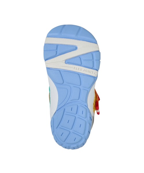 MIKI HOUSE(ミキハウス)の「ダブルラッセル セカンドベビーシューズ(スニーカー・キッズ・ピンク/マルチ・13cm/14.5cm/15cm/15.5cm/13.5cm/14cm)」の6枚目の写真