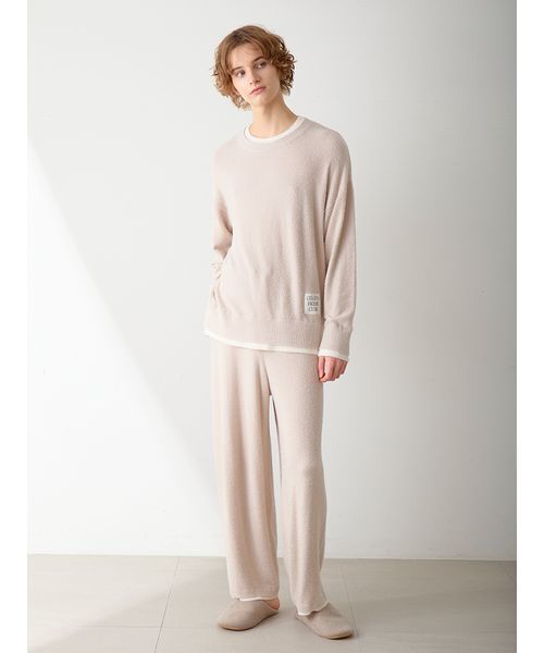 セール】【HOMME】レイヤードホットスムーズィープルオーバー（ルーム