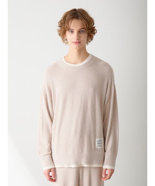 シェリーメイ ジェラートピケ ルームウェア 長袖 シーズー柄ロンT（ルームウェア/パジャマ）｜gelato pique（ジェラート