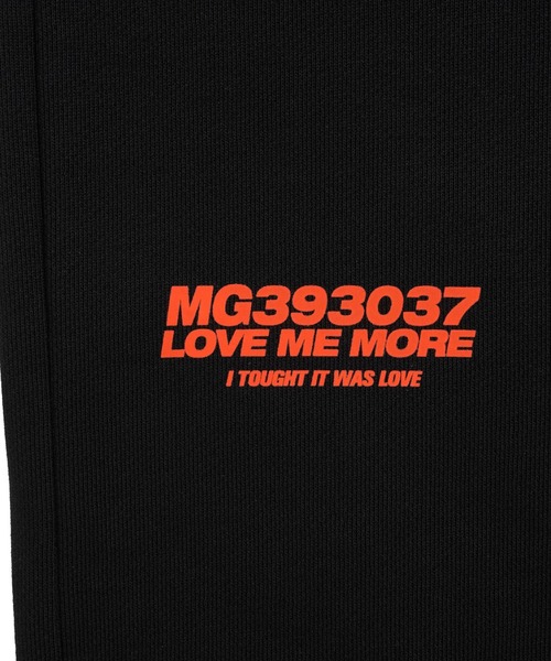 MSGM(エムエスジーエム)の「レーシングロゴ スーパーワイドトラックパンツ(スウェットパンツ・レディース・ブラック・XXS)」の5枚目の写真