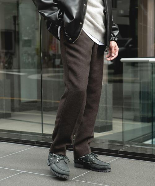 URBAN RESEARCH DOORS（アーバンリサーチドアーズ）の「『UR TECH』完声/暖 テーパードパンツ（その他パンツ・メンズ・ブラウン/チャコールグレー/ブルー・SMALL/MEDIUM/LARGE/X-LARGE）」の14枚目の写真