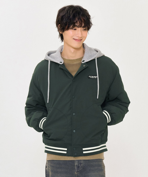 CHASECULT(チェイスカルト)の「男性バスティパディングジャンパー-グリーン(その他アウター・メンズ・グリーン・100/95/105)」の2枚目の写真