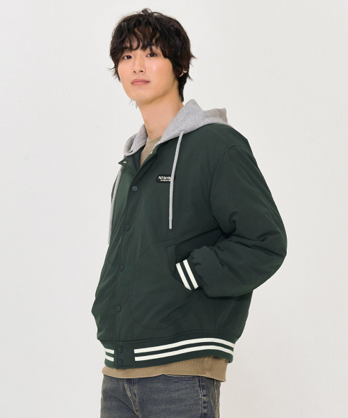 CHASECULT(チェイスカルト)の「男性バスティパディングジャンパー-グリーン(その他アウター・メンズ・グリーン・100/95/105)」の3枚目の写真