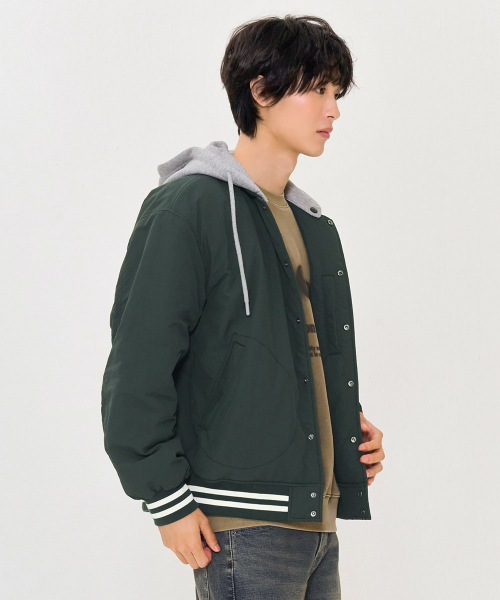 CHASECULT(チェイスカルト)の「男性バスティパディングジャンパー-グリーン(その他アウター・メンズ・グリーン・100/95/105)」の5枚目の写真