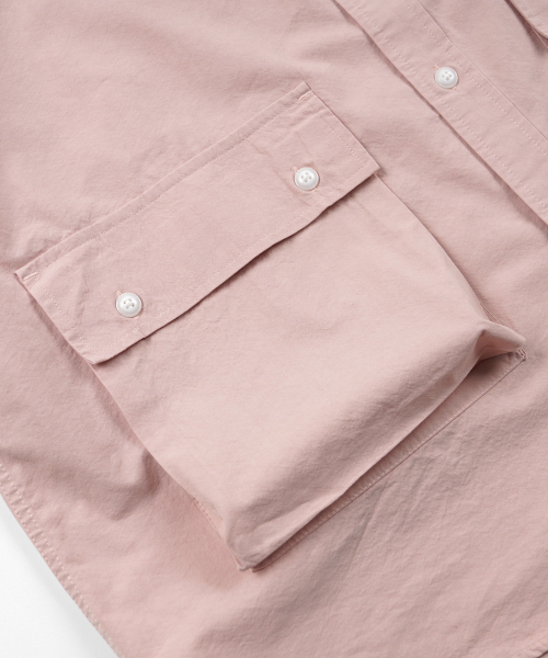 FRIZMWORKS(フリズムワークス)の「WASHED TRIPLE POCKET HALF SHIRT _ INDIAN PINK(シャツ/ブラウス・メンズ・その他・MEDIUM/LARGE/X-LARGE/SMALL)」の5枚目の写真